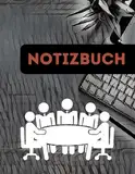 Meeting Notizbuch | 120 Seiten im A4 Format | Gesprächsnotizen Jour Fix Protokoll