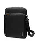 tomtoc 360° Tablet Tasche für 11 Zoll iPad Pro M4 OLED 2024, 11 Zoll iPad Air M2 2024, 11 Zoll iPad Pro M2&M1, iPad Air 5, iPad 10, Wasserabweisend Schultertasche mit Griff, Passt Magic/Smart Keyboard