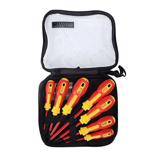 Elektriker-Schraubendreher, Isoliertes Elektrisches Schraubendreher-Set, Isoliertes Magnetisches Schraubendreher-Paket, Wasser- und Strominstallation, Schraubendreher-Sets
