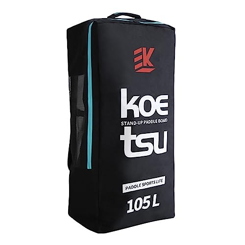 SOUUXIU Reise-Rucksack für Aufblasbare Paddleboard SUP Stand Up Board Tragetasche Schulter Rucksack,80/105/125L (optional)