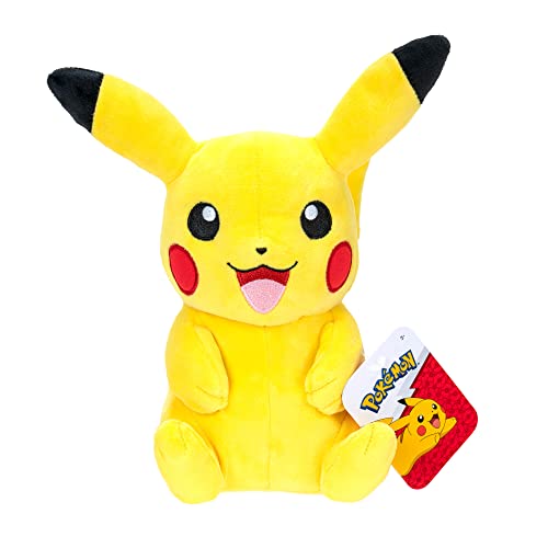 Pokémon PKW3457-20cm Plüsch - Pikachu, offizielles Plüsch