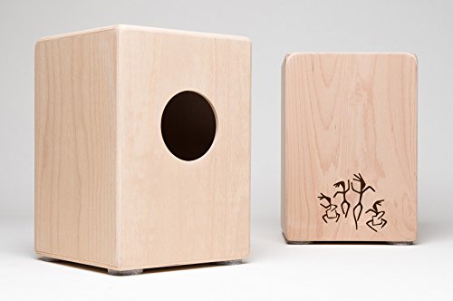 Cajon für Kinder, Kindercajon, Junior Box, Trommel, Hocker, Made in GERMANY incl. Kurzlehrgang