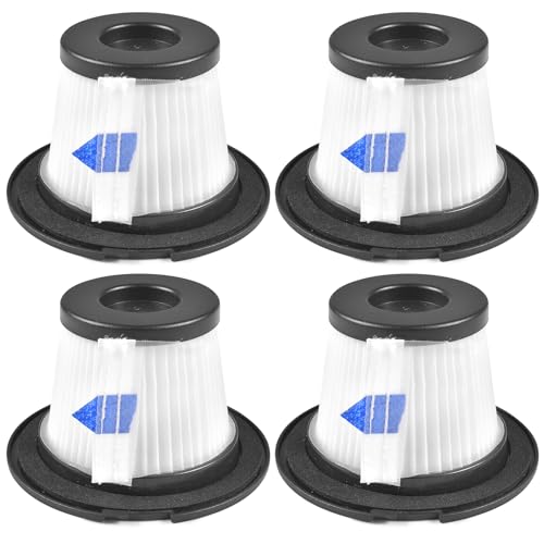 Staubsauger-Ersatzfilter,Filterteile austauschen,4Pcs Universeller Vakuumfilter,Partikel-Luftfilter,Handstaubsauger Filter,Vakuumfilterset,Schnurloser staubsauger filter zubehör