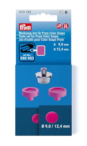 Prym 673133 Werkzeug-Set für Prym Color Snaps, 9 und 12,4 mm