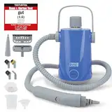 LEBENLANG Elektrischer Dampfreiniger Handgerät Steam Cleaner - 1000W & 300ml + 10x Zubehör | Handdampfreiniger Dampf Reiniger Auto Heißluft Fugenreiniger für Bad Fliesen und Fugen Gerät Polstermöbel