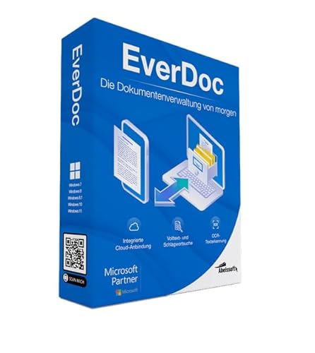 EverDoc 2025, Dokumentenverwaltung inkl. OCR Erkennung, Aktivierungscode per Email