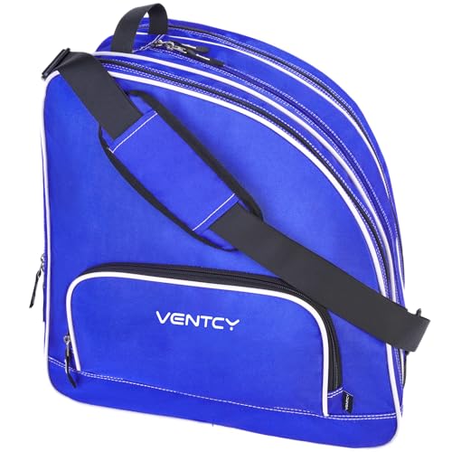 VENTCY Inliner Tasche, Skischuhtasche Kinder, Rollschuhe Tasche, Tasche für Inliner, Eislauf Inliner Tasche Kinder, Rollschuhe Tasche, Skatertasche für Kinder/Erwachsene Blau