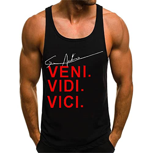 Tank Top Herren Sommer Muskelshirt Tankshirt T-Shirt Ärmellos Weste Muskelshirt Stringer Fitness