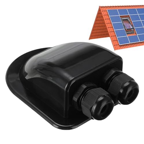 Solarkabeleinführungsverschraubung, Solarkabeleinführungsbox, Solarkabeleinführungsverschraubung, Solarpanel-Anschlussdose, wasserdichte Solarkabel-Anschlussdose, multifunktionaler Kabelverbinder