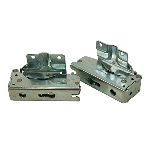 Siemens Bosch Türscharnier-Set, Scharnier-Set links oben, links unten für Kühlschrank, Gefrierschrank - 12004051 ersetzt 267189, 267190