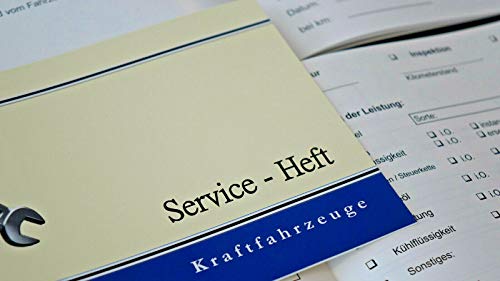 Germann Kfz Wartungsheft Serviceheft Inspektionsheft universal quer A5
