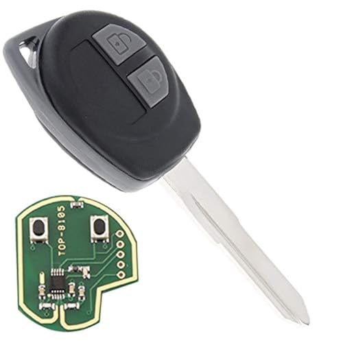 Funk-Fernbedienungs-Schlüsselanhänger mit 2 Tasten, schlüssellos, ungeschliffen, zum Klappen, mit ID46-Chip