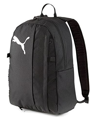 PUMA Unisex – Erwachsene teamGOAL 23 Backpack with Ball Rucksack, Black, OSFA