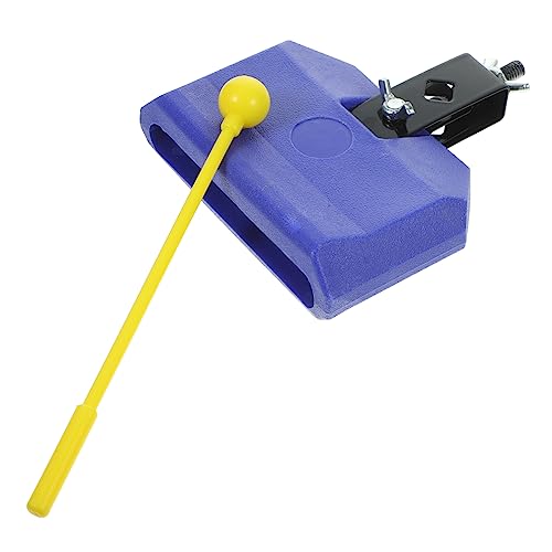Supvox Kuhglocke Schlaginstrument Kuhglocke Geräuschmacher Kuhglocke Kuhglocke Metall Jubelnde Kuhglocke Schlaginstrument Kuhglocke Musikinstrumente Handpercussion Lila Kunststoff