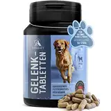 Tierkraft Gelenktabletten für Hunde - Made in Germany - Gelenktabletten Hund mit Grünlippmuschel - Teufelskralle Hund - MSM Hund & Grünlippmuschel Hund - 50 Gelenk- & Knochenschutz Tabletten