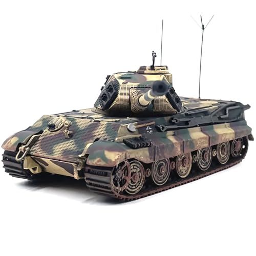 TECKEEN 1:72 Legierung WWII Deutscher Tiger lI Hutgen Wald 1945 Panzer Militär Panzer Modell Simulation Kämpfer Panzer Militärwissenschaft Ausstellung Modell