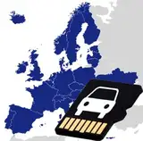Blaupunkt Navigationssoftware Europa 12 Monate Kartenupdate - für Serie 370, 530, 570, 690 (PKW Version), schwarz
