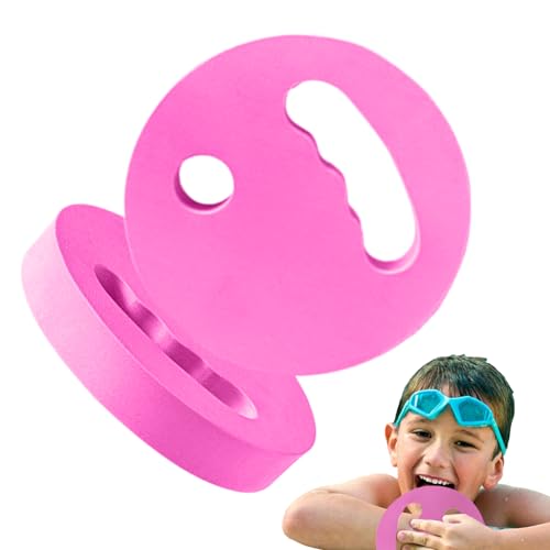 Aquatische Trainingsscheiben, 2 Schwimmende Eva -Scheiben Für Wasserübungen, ASSE -Übungs -Accessoire Für Ergonomische Einnahmen Für Junge Menschen, Jugendliche, Anfänger, Männer Und Frauen