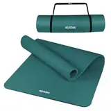 ALPIDEX Yogamatte Extra Dick 1,5cm Gymnastikmatte 3 Verschiedene Größen Rutschfest Phthalatfrei Fitness Matte Turnen Pilates Sport Physio HiiT Yoga Isomatte, Farbe:Petrol, Maße:190 x 60 x 1.5 cm