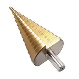 4-42 mm HSS Stufenbohrer , für Weich-Metall, Holz, Kunststoffe. Bohreraufsatz Kegelbohrer Konusbohrer Schälbohrer Fräser Mehrstufenbohrer