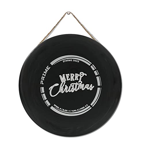 Holz-Türschild, einzigartiges Musikaufzeichnungen, hängendes Holzschild, 30,5 x 30,5 cm, rund, Musikaufzeichnungen, Frohe Weihnachten, rustikales Holzschild, Wandschild, Tischschild, personalisierbar,