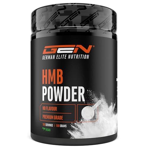 HMB - 500 g Pulver - Hohe Reinheit - Beta-Hydroxybetamethylbutyrat Aminosäure - Laborgeprüft - Vegan - German Elite Nutrition