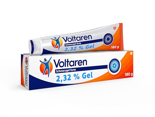 Voltaren Schmerzgel forte 23,2 mg/g Gel bei akuten Rückenschmerzen, Muskelschmerzen und Gelenkschmerzen, 180g