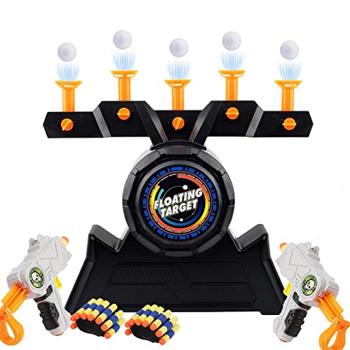 Herefun Schwimmendes ZielSpiel Spielzeug, Elektrische Kinderspielzeug, Zielscheibe Schießspiele Toy, Elektro-Schießscheiben Zielschießen, Luftschuss Hover Shot Floating Target (Orange)