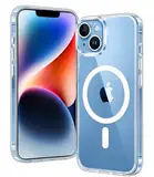 FNTCASE für iPhone 13 Hülle: iPhone 14 Handyhülle Magnetische Militär Fallschutz Anti Vergilbung Handyhülle - Robuste langlebige stoßfeste Schutzhülle - 6,1 Zoll