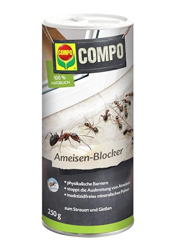 COMPO Ameisen Blocker - stoppt die Ausbreitung von Ameisen - insektizidfreie Streubarriere - 100% natürlich - 250 g