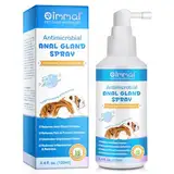 Onznoz Analdrüsen-Spray Für Hunde 120 Ml, Antimikrobielles, Lindert Analdrüsenreizungen, Stoppt Juckreiz, Beseitigt Geruch, Beugt Infektionen Vor, Für Hunde Aller Altersgruppen Und Rassen