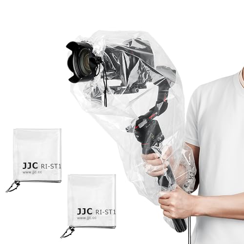 JJC 2 Pack Stabilisator Regenschutz, Tragbare Kamera Gimbal Stabilisator Regenmantel Schutz für DJI RS 3 Pro Mini RSC 2 Ronin-SC Zhi-yun WEEBILL 3S CRANE M3S 4 & Mehr Stabilisator unten 16.3x8.6x7.7''