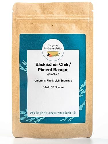 Baskischer Chili/Piment Basque, gemahlen Original aus Espelette