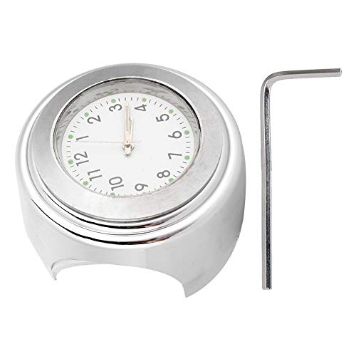 KIMISS 22-25mm Universal Lenkeruhr Metallmontage Handgriff Bar Zifferblatt Uhr(Splitter)