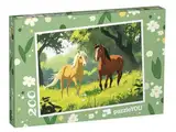 puzzleYOU: Puzzle 200 Teile „Das verborgene Pferdeparadies“ – aus der Puzzle-Kollektion Kinderpuzzle