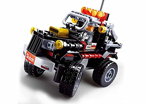 Sluban M38-B0663D Auto Club-Offroad 158 Stück, Mehrfarbig