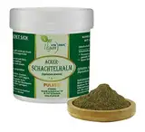 VITA IDEAL Vegan® Acker - SCHACHTELHALM - Kraut 300g PULVER - Zinnkraut - Equisetum arvense - Tagesportion 700mg SCHACHTELHALMKRAUT - natürlich, pflanzlich & ohne Zusatzstoffe, Inklusive Messlöffel.