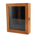 NOENNULL Miniatur Bücherregal Orament Holz Plastik Angst Bücherregal Holz Kleine Miniatur Bücherregal Angst Handgemachtes Bücherregal Display Hülle Bücherregal Spielzeug für Wohnzimmer