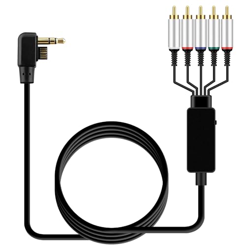 OSTENT AV HDTV TV Audio Video Component Komponenten Kabel Kompatibel für Sony PSP 2000/3000 Konsole