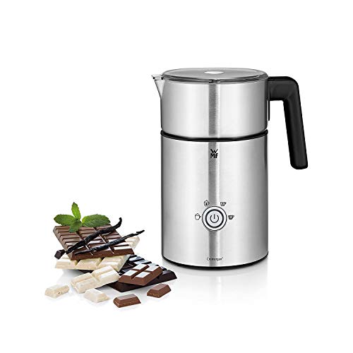 WMF Lono Milk & Choc Milchaufschäumer elektrisch, 150-500 ml, 650 Watt, Kakaomaschine, Milchkocher, kabelloser Milchbehälter, für Milchschaum heiss, kalt, heiße Schokolade