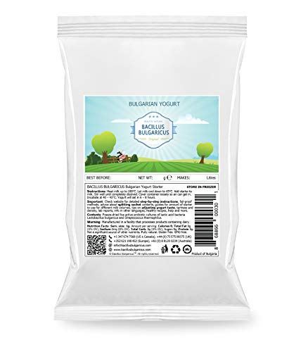 Bulgarischen Joghurt Starterkultur - Bulgarian Yoghurt Starter (PLUS - 2 Gal / 8 L)