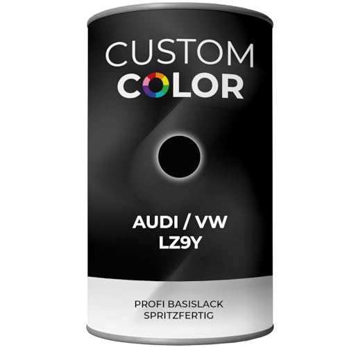 Custom Color Basislack für VW Audi LZ9Y 1 Liter konventionell Spritzfertig