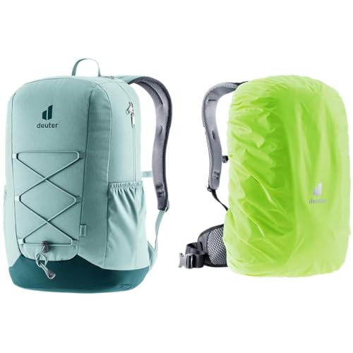 deuter Gogo 2023 Tagesrucksack (25 L) & Raincover Square Regenhülle (20-32 L)