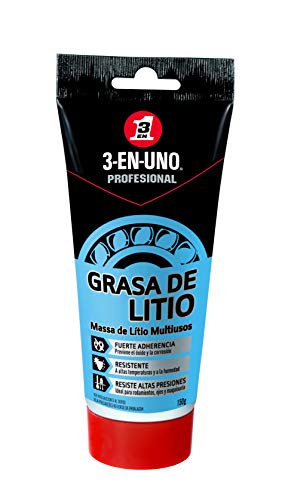 3 EN UNO Profesional 34167 Lithium Schmierfett, 1 Tube, Vielfältig einsetzbar, 150 g