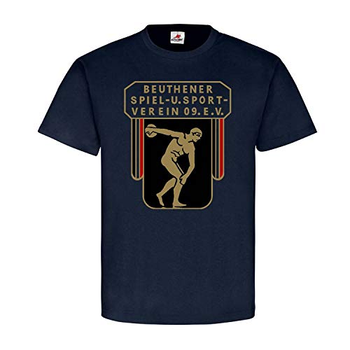 Beuthener Spiel und Sportverein Fussball Ballsport Kugelsport - T Shirt #25227, Größe:XL, Farbe:Dunkelblau