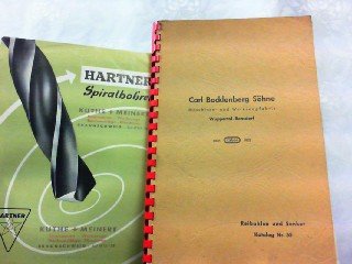 Maschinen- und Werkzeugfabrik Wuppertal-Ronsdorf. Reibahlen und Senker Katalog Nr. 55. Zentrierbohrer - Kegelstiftbohrer mit Auszug aus unserem Katalog Spannwerkzeuge.