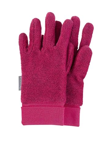 Sterntaler Baby Unisex Fingerhandschuhe Kinder Fingerhandschuh meliert - Fingerhandschuhe, Handschuhe Kinder - aus Microfleece, Rosa, 4