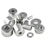 RYSUPPLY Distanzhülsen aus Aluminium | 8 x 5,3 x 5 | Abstandshülsen | 5 Stück | Alu Hülsen | In diversen Größen und Mengen erhältlich