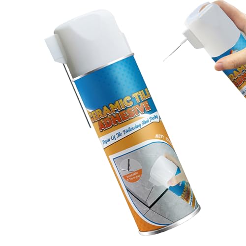 Fliesenmörtel - Super Fliesenkleber Und Schneller Trocknungsmörtelfüller Für Badezimmer Und Küche | Fugenfüllerreparatur, Rissreparaturkleber Für Wand- Und Bodenfliesen | Einfach Gebrauchter Zweckzieg