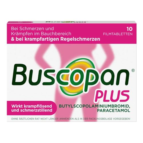 BUSCOPAN plus 10 mg/500 mg Filmtabletten 10 St